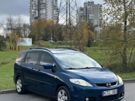 Синий Мазда 5, объемом двигателя 2 л и пробегом 226 тыс. км за 2700 $, фото 1 на Automoto.ua