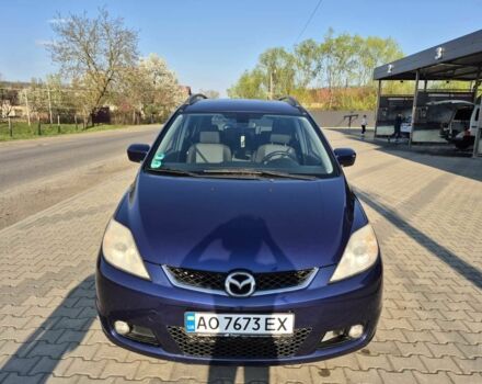 Синий Мазда 5, объемом двигателя 2 л и пробегом 260 тыс. км за 5109 $, фото 1 на Automoto.ua