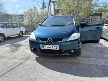 Синий Мазда 5, объемом двигателя 2 л и пробегом 282 тыс. км за 4700 $, фото 1 на Automoto.ua