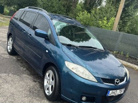 Синій Мазда 5, об'ємом двигуна 2 л та пробігом 370 тис. км за 2500 $, фото 1 на Automoto.ua