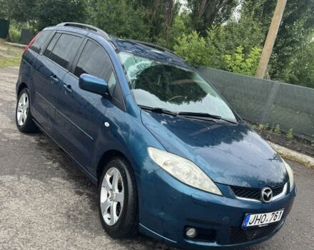 Синій Мазда 5, об'ємом двигуна 2 л та пробігом 370 тис. км за 2500 $, фото 1 на Automoto.ua