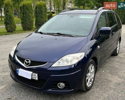 Синий Мазда 5, объемом двигателя 2 л и пробегом 248 тыс. км за 6800 $, фото 1 на Automoto.ua