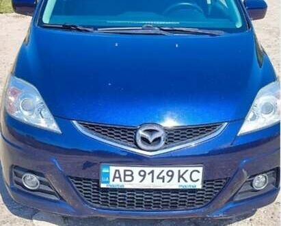 Синий Мазда 5, объемом двигателя 1.8 л и пробегом 220 тыс. км за 5700 $, фото 1 на Automoto.ua