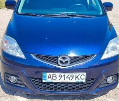 Синий Мазда 5, объемом двигателя 1.8 л и пробегом 220 тыс. км за 5700 $, фото 1 на Automoto.ua