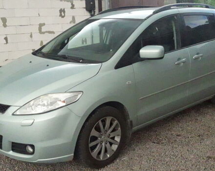 Синий Мазда 5, объемом двигателя 2 л и пробегом 230 тыс. км за 6400 $, фото 1 на Automoto.ua