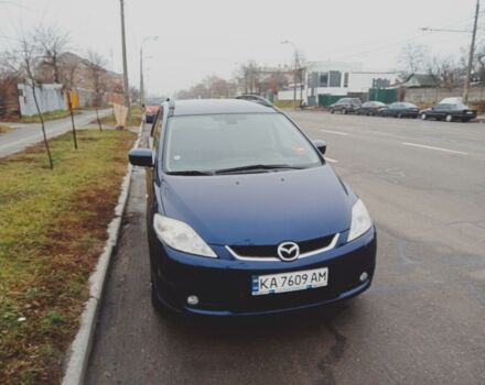 Синий Мазда 5, объемом двигателя 2 л и пробегом 211 тыс. км за 6599 $, фото 1 на Automoto.ua