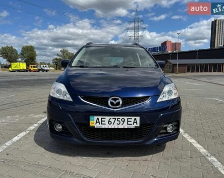 Синий Мазда 5, объемом двигателя 2 л и пробегом 180 тыс. км за 7300 $, фото 1 на Automoto.ua