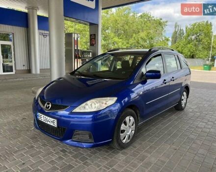 Синий Мазда 5, объемом двигателя 2 л и пробегом 283 тыс. км за 6999 $, фото 1 на Automoto.ua