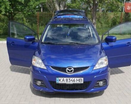 Синій Мазда 5, об'ємом двигуна 2 л та пробігом 97 тис. км за 5900 $, фото 1 на Automoto.ua