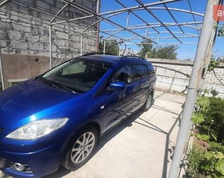 Синий Мазда 5, объемом двигателя 2 л и пробегом 287 тыс. км за 5950 $, фото 1 на Automoto.ua