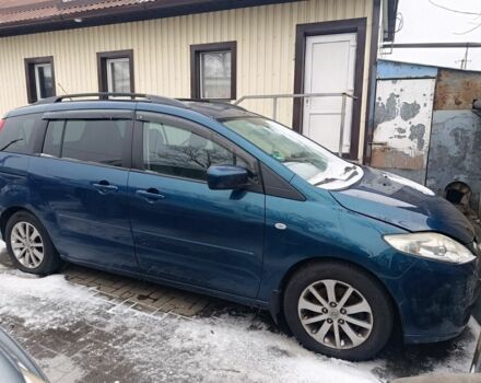 Синий Мазда 5, объемом двигателя 2 л и пробегом 180 тыс. км за 1600 $, фото 1 на Automoto.ua
