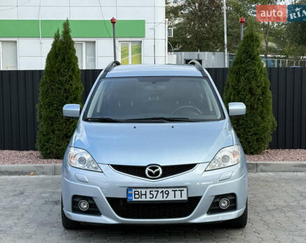 Синий Мазда 5, объемом двигателя 2 л и пробегом 217 тыс. км за 5950 $, фото 1 на Automoto.ua