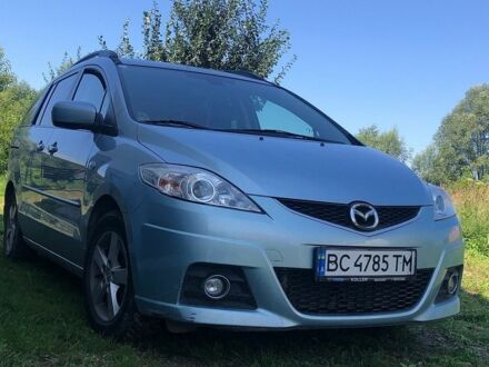Синий Мазда 5, объемом двигателя 1.8 л и пробегом 165 тыс. км за 5700 $, фото 1 на Automoto.ua
