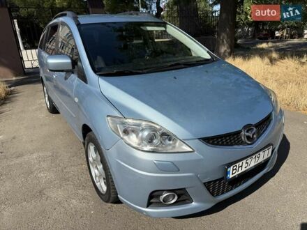Синій Мазда 5, об'ємом двигуна 2 л та пробігом 217 тис. км за 6450 $, фото 1 на Automoto.ua