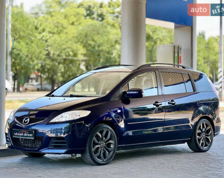 Синий Мазда 5, объемом двигателя 2 л и пробегом 336 тыс. км за 6999 $, фото 1 на Automoto.ua