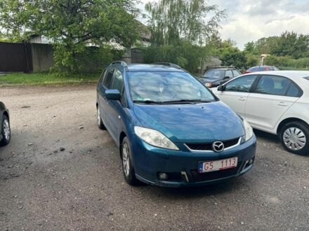 Мазда 5 2009 в Запорожье на Automoto.ua Синий Мазда 5, объемом двигателя 2 л и пробегом 200 тыс. км за 3700 $, фото 1 на Automoto.ua