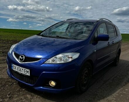 Синій Мазда 5, об'ємом двигуна 2 л та пробігом 251 тис. км за 6900 $, фото 1 на Automoto.ua