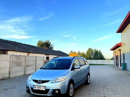 Синий Мазда 5, объемом двигателя 1.8 л и пробегом 213 тыс. км за 5250 $, фото 1 на Automoto.ua
