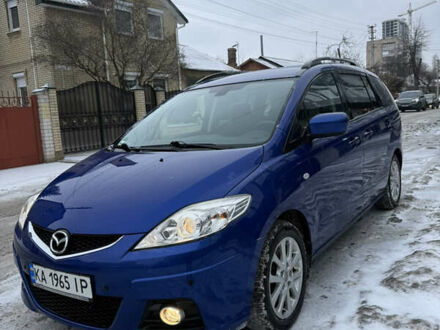 Синій Мазда 5, об'ємом двигуна 2 л та пробігом 169 тис. км за 7000 $, фото 1 на Automoto.ua