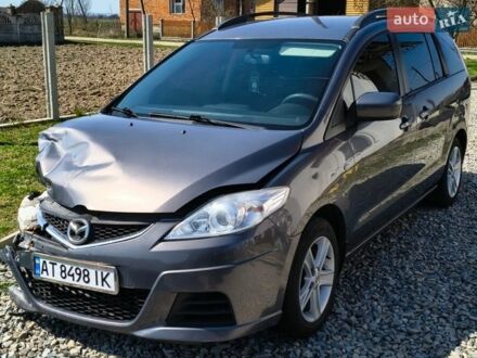Синий Мазда 5, объемом двигателя 2 л и пробегом 250 тыс. км за 3100 $, фото 1 на Automoto.ua