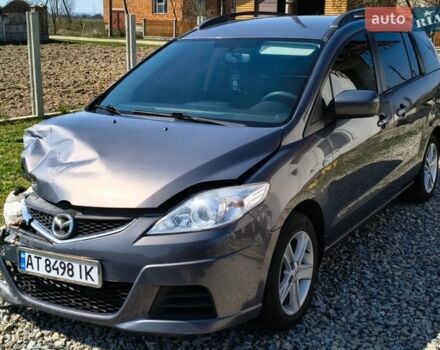 Синий Мазда 5, объемом двигателя 2 л и пробегом 250 тыс. км за 3100 $, фото 1 на Automoto.ua