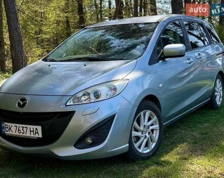 Синий Мазда 5, объемом двигателя 1.56 л и пробегом 216 тыс. км за 7200 $, фото 1 на Automoto.ua