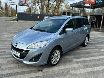 Синій Мазда 5, об'ємом двигуна 2 л та пробігом 216 тис. км за 8499 $, фото 1 на Automoto.ua