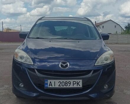 Синий Мазда 5, объемом двигателя 1.56 л и пробегом 250 тыс. км за 7300 $, фото 1 на Automoto.ua