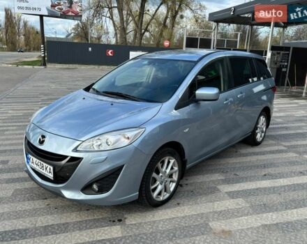 Синий Мазда 5, объемом двигателя 2 л и пробегом 216 тыс. км за 8600 $, фото 1 на Automoto.ua