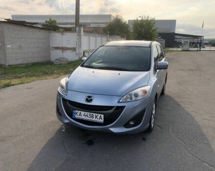 Синий Мазда 5, объемом двигателя 2 л и пробегом 210 тыс. км за 7800 $, фото 1 на Automoto.ua