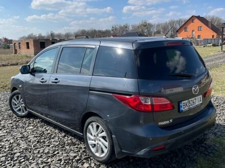 Синий Мазда 5, объемом двигателя 1.8 л и пробегом 252 тыс. км за 6990 $, фото 1 на Automoto.ua