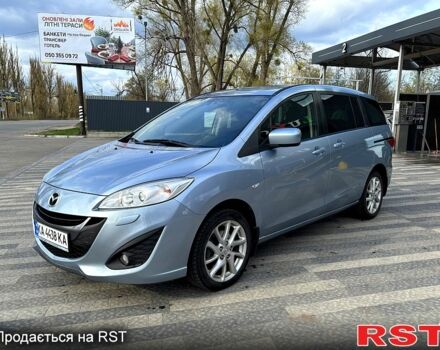Синий Мазда 5, объемом двигателя 2 л и пробегом 216 тыс. км за 8899 $, фото 1 на Automoto.ua