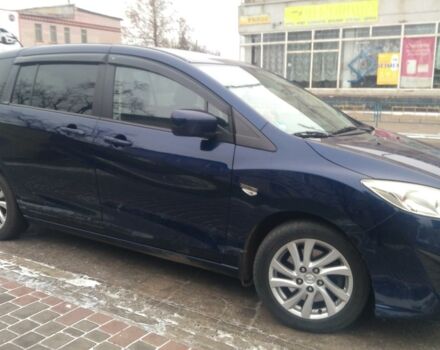 Синий Мазда 5, объемом двигателя 1.6 л и пробегом 200 тыс. км за 9000 $, фото 1 на Automoto.ua