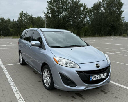 Синий Мазда 5, объемом двигателя 2.49 л и пробегом 170 тыс. км за 8500 $, фото 1 на Automoto.ua