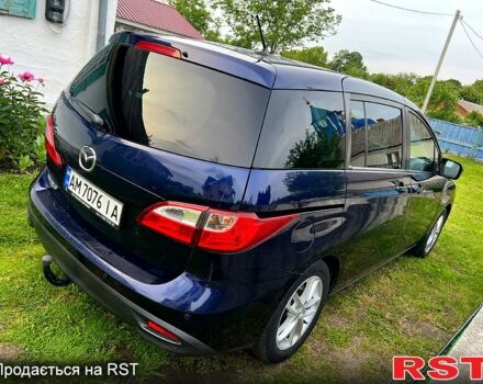 Синий Мазда 5, объемом двигателя 1.6 л и пробегом 240 тыс. км за 8500 $, фото 1 на Automoto.ua