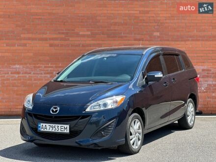 Синий Мазда 5, объемом двигателя 2.5 л и пробегом 272 тыс. км за 7900 $, фото 1 на Automoto.ua