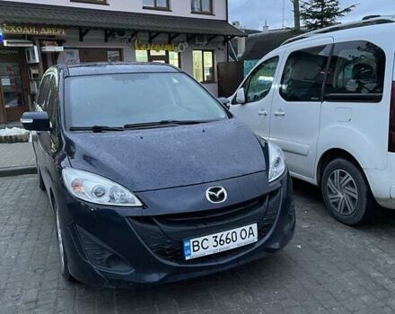 Синий Мазда 5, объемом двигателя 2.49 л и пробегом 160 тыс. км за 8050 $, фото 1 на Automoto.ua