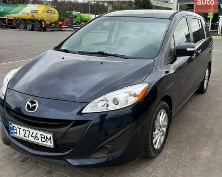 Синий Мазда 5, объемом двигателя 2.5 л и пробегом 81 тыс. км за 10000 $, фото 1 на Automoto.ua