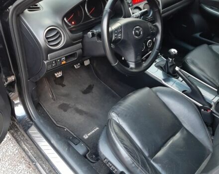 Чорний Мазда 6 МПС, об'ємом двигуна 2.3 л та пробігом 163 тис. км за 6000 $, фото 3 на Automoto.ua