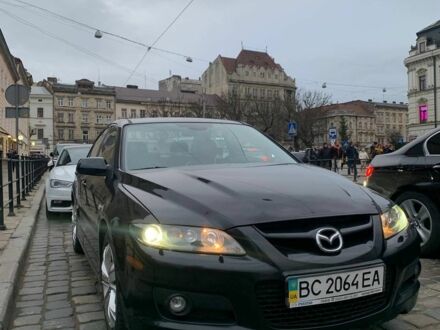 Чорний Мазда 6 МПС, об'ємом двигуна 2 л та пробігом 230 тис. км за 6300 $, фото 1 на Automoto.ua