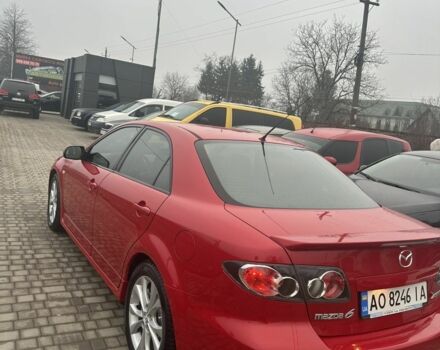 Красный Мазда 6 МПС, объемом двигателя 2.3 л и пробегом 250 тыс. км за 7500 $, фото 1 на Automoto.ua