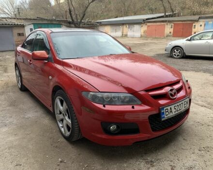 Красный Мазда 6 МПС, объемом двигателя 2.3 л и пробегом 188 тыс. км за 5000 $, фото 1 на Automoto.ua
