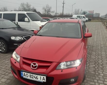 Красный Мазда 6 МПС, объемом двигателя 2.3 л и пробегом 250 тыс. км за 7500 $, фото 1 на Automoto.ua