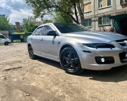 Серый Мазда 6 МПС, объемом двигателя 2.3 л и пробегом 228 тыс. км за 6500 $, фото 2 на Automoto.ua