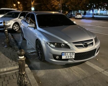 Серый Мазда 6 МПС, объемом двигателя 2.3 л и пробегом 200 тыс. км за 6900 $, фото 4 на Automoto.ua