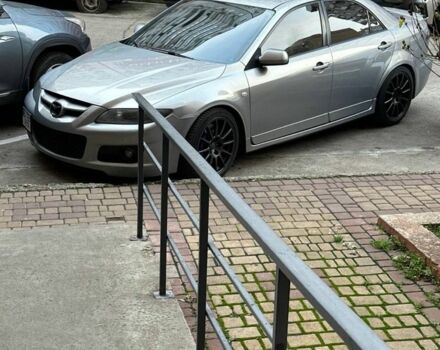 Серый Мазда 6 МПС, объемом двигателя 2.3 л и пробегом 200 тыс. км за 6900 $, фото 6 на Automoto.ua