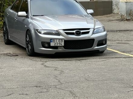 Серый Мазда 6 МПС, объемом двигателя 2.3 л и пробегом 200 тыс. км за 6900 $, фото 1 на Automoto.ua