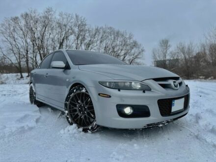 Серый Мазда 6 МПС, объемом двигателя 2.3 л и пробегом 249 тыс. км за 6999 $, фото 1 на Automoto.ua