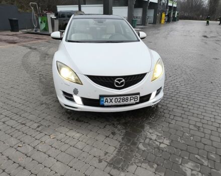 Білий Мазда 6, об'ємом двигуна 2 л та пробігом 185 тис. км за 7200 $, фото 1 на Automoto.ua