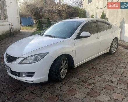 Белый Мазда 6, объемом двигателя 2.18 л и пробегом 215 тыс. км за 5000 $, фото 2 на Automoto.ua
